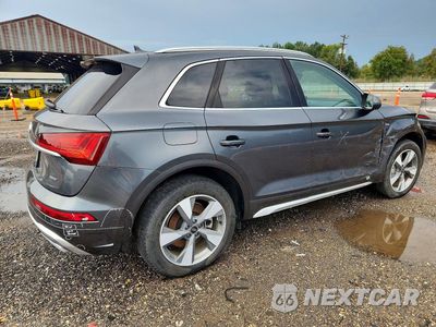 Trzecie zdjęcie samochodu z tyłu: 2023 AUDI Q5 PREMIUM PLUS 45 VIN:WA1EAAFYXP2151619 - miniatura