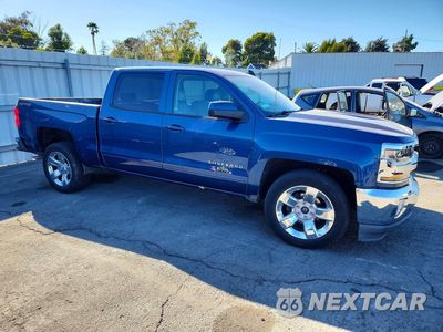 Czwarte zdjęcie samochodu z boku: 2017 CHEVROLET SILVERADO K1500 LT VIN:3GCUKRER1HG464851 - miniatura