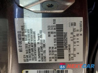 Zdjęcie 12 z 12 samochodu: 2014 FORD FUSION SE VIN:3FA6P0HD3ER299042 - miniatura