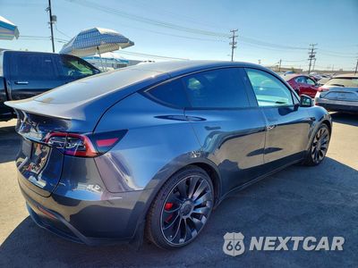 Trzecie zdjęcie samochodu z tyłu: 2023 TESLA MODEL Y VIN:7SAYGDEF2PF881303 - miniatura