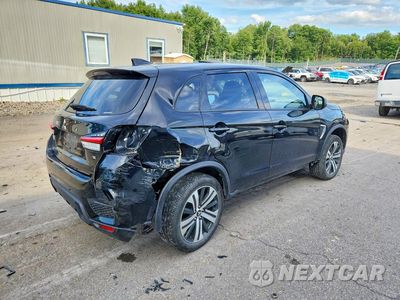 Trzecie zdjęcie samochodu z tyłu: 2023 MITSUBISHI OUTLANDER SPORT S/SE VIN:JA4ARUAU8PU012428 - miniatura