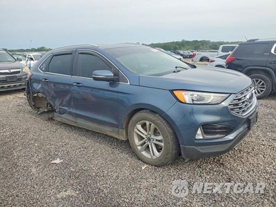 Czwarte zdjęcie samochodu z boku: 2019 FORD EDGE SEL VIN:2FMPK4J90KBB21542 - miniatura