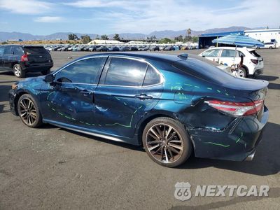 Drugie zdjęcie samochodu z przodu: 2018 TOYOTA CAMRY XSE VIN:4T1B61HK6JU591573 - miniatura