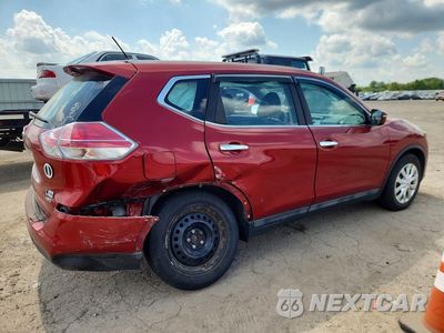 Trzecie zdjęcie samochodu z tyłu: 2015 NISSAN ROGUE S VIN:5N1AT2MV6FC822012 - miniatura