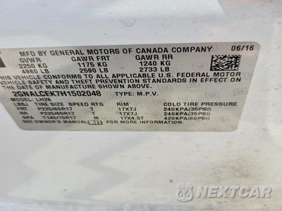 Zdjęcie 13 z 13 samochodu: 2017 CHEVROLET EQUINOX LT VIN:2GNALCEK7H1502048 - miniatura