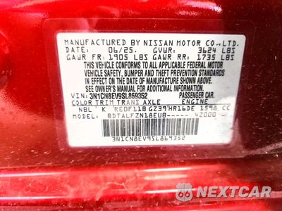 Zdjęcie 13 z 13 samochodu: 2025 NISSAN VERSA SV VIN:3N1CN8EV9SL869352 - miniatura