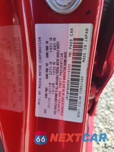Zdjęcie 12 z 12 samochodu: 2019 MAZDA 3 PREFERRED VIN:JM1BPBDM3K1119395 - miniatura