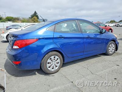Trzecie zdjęcie samochodu z tyłu: 2017 HYUNDAI ACCENT SE VIN:KMHCT4AE9HU312498 - miniatura