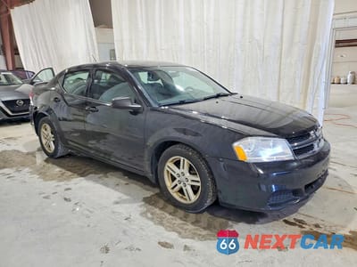 Czwarte zdjęcie samochodu z boku: 2014 DODGE AVENGER SE VIN:1C3CDZAG1EN218237 - miniatura