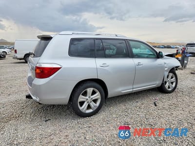 Trzecie zdjęcie samochodu z tyłu: 2010 TOYOTA HIGHLANDER LIMITED VIN:5TDDK3EH1AS001670 - miniatura