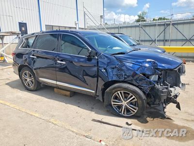 Czwarte zdjęcie samochodu z boku: 2019 INFINITI QX60 LUXE VIN:5N1DL0MM2KC569595 - miniatura