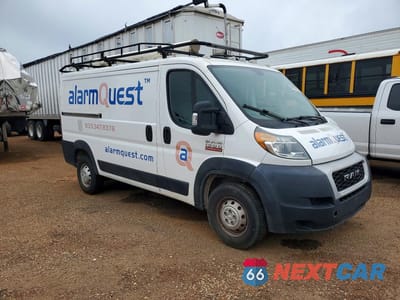Czwarte zdjęcie samochodu z boku: 2019 RAM PROMASTER 1500 1500 STANDARD VIN:3C6TRVAG9KE543232 - miniatura