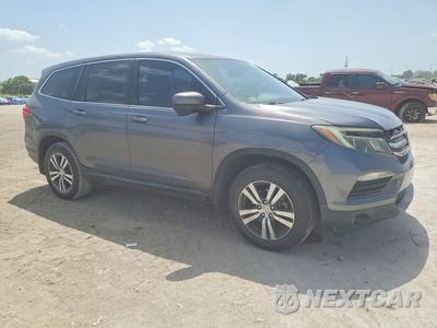 Czwarte zdjęcie samochodu z boku: 2016 HONDA PILOT EXL VIN:5FNYF6H61GB096407 - miniatura