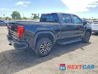 Trzecie zdjęcie samochodu z tyłu: 2020 GMC SIERRA K1500 AT4 VIN:3GTP9EEL6LG283752 - miniatura