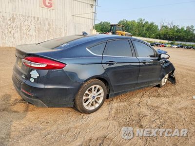 Trzecie zdjęcie samochodu z tyłu: 2020 FORD FUSION SE VIN:3FA6P0HD4LR167596 - miniatura