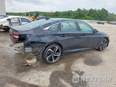 Trzecie zdjęcie samochodu z tyłu: 2020 HONDA ACCORD SPORT VIN:1HGCV1F34LA065214 - miniatura