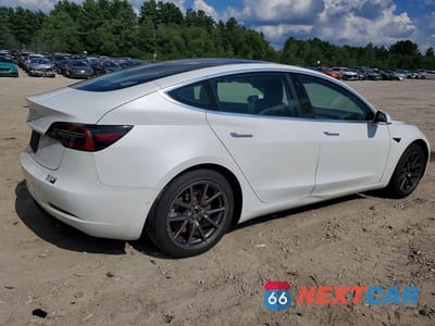 Trzecie zdjęcie samochodu z tyłu: 2020 TESLA MODEL 3 VIN:5YJ3E1EAXLF783663 - miniatura