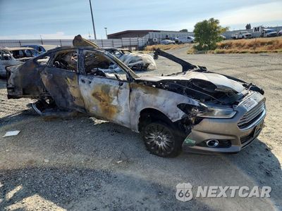 Czwarte zdjęcie samochodu z boku: 2014 FORD FUSION TITANIUM PHEV VIN:3FA6P0SUXER316590 - miniatura