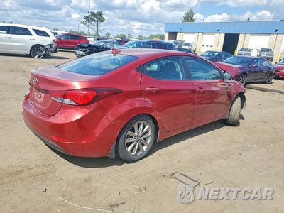Trzecie zdjęcie samochodu z tyłu: 2016 HYUNDAI ELANTRA SE VIN:5NPDH4AE8GH735107 - miniatura