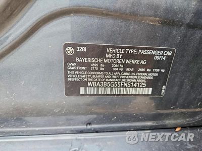 Zdjęcie 12 z 12 samochodu: 2015 BMW 328 XI SULEV VIN:WBA3B5G55FNS14125 - miniatura