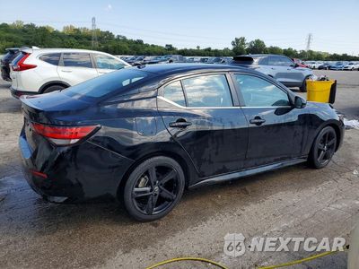 Trzecie zdjęcie samochodu z tyłu: 2022 NISSAN SENTRA SR VIN:3N1AB8DV3NY301123 - miniatura