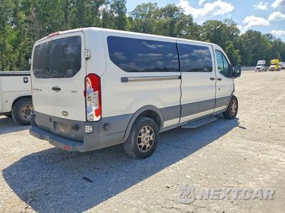 Trzecie zdjęcie samochodu z tyłu: 2015 FORD TRANSIT SHUTTLE BUS VIN:1FBZX2YM4FKA55400 - miniatura