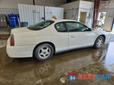 Trzecie zdjęcie samochodu z tyłu: 2005 CHEVROLET MONTE CARLO LS VIN:2G1WW12E159282839 - miniatura