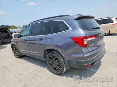 Drugie zdjęcie samochodu z przodu: 2021 HONDA PILOT SE VIN:5FNYF5H29MB034482 - miniatura