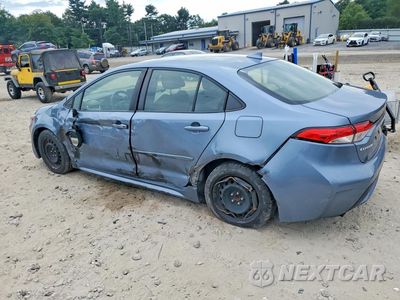 Drugie zdjęcie samochodu z przodu: 2021 TOYOTA COROLLA LE VIN:JTDEPMAE2MJ167740 - miniatura
