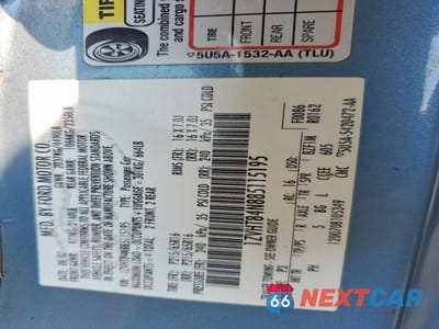 Zdjęcie 13 z 13 samochodu: 2008 FORD MUSTANG VIN:1ZVHT84N885115195 - miniatura