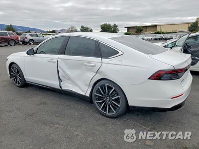 Drugie zdjęcie samochodu z przodu: 2023 HONDA ACCORD TOURING HYBRID VIN:1HGCY2F83PA019033 - miniatura