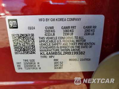 Zdjęcie 14 z 14 samochodu: 2024 BUICK ENCORE GX PREFERRED VIN:KL4AMBSL2RB199382 - miniatura