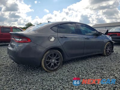 Trzecie zdjęcie samochodu z tyłu: 2016 DODGE DART SXT VIN:1C3CDFBB0GD680802 - miniatura