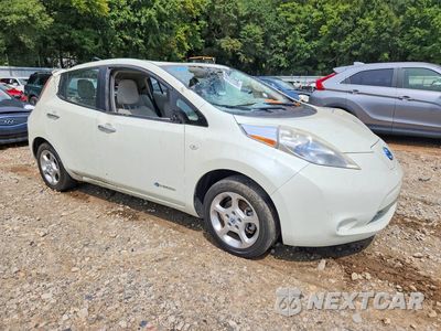 Czwarte zdjęcie samochodu z boku: 2012 NISSAN LEAF SV VIN:JN1AZ0CP3CT016122 - miniatura