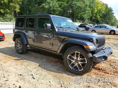 Czwarte zdjęcie samochodu z boku: 2024 JEEP WRANGLER 4XE VIN:1C4RJXN62RW231468 - miniatura