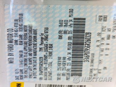 Zdjęcie 12 z 12 samochodu: 2016 FORD FUSION SE VIN:3FA6P0T95GR260328 - miniatura