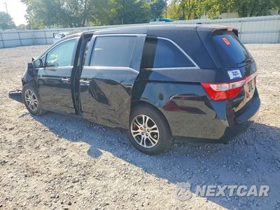 Drugie zdjęcie samochodu z przodu: 2012 HONDA ODYSSEY EXL VIN:5FNRL5H64CB123696 - miniatura