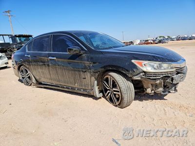 Czwarte zdjęcie samochodu z boku: 2017 HONDA ACCORD SPORT SPECIAL EDITION VIN:1HGCR2F11HA166775 - miniatura