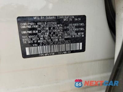 Zdjęcie 13 z 13 samochodu: 2025 SUBARU FORESTER LIMITED VIN:JF2SLDRC8SH410863 - miniatura