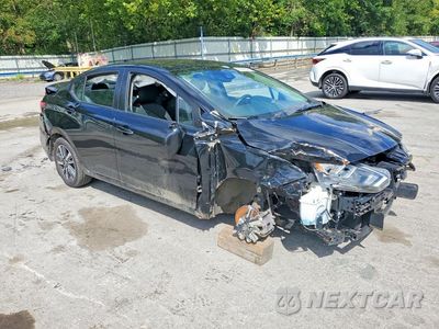 Czwarte zdjęcie samochodu z boku: 2021 NISSAN VERSA SV VIN:3N1CN8EV9ML853073 - miniatura