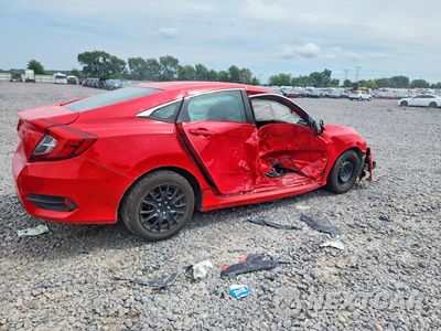 Trzecie zdjęcie samochodu z tyłu: 2016 HONDA CIVIC LX VIN:2HGFC2F57GH521093 - miniatura