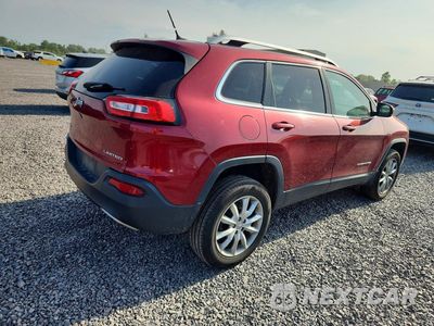 Trzecie zdjęcie samochodu z tyłu: 2014 JEEP CHEROKEE LIMITED VIN:1C4PJMDS7EW206497 - miniatura