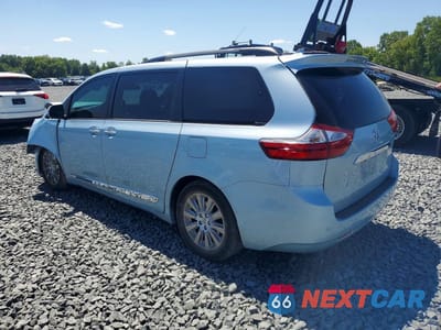 Drugie zdjęcie samochodu z przodu: 2015 TOYOTA SIENNA LIMITED PREMIUM 7-PASSENGER VIN:5TDYK3DCXFS643786 - miniatura
