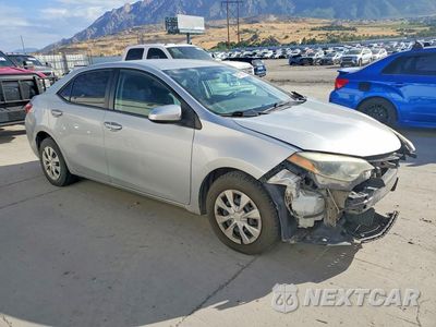 Czwarte zdjęcie samochodu z boku: 2015 TOYOTA COROLLA L VIN:5YFBURHE8FP220986 - miniatura