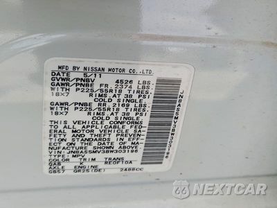 Zdjęcie 13 z 13 samochodu: 2011 NISSAN ROGUE S VIN:JN8AS5MV3BW303196 - miniatura