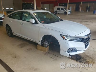 Czwarte zdjęcie samochodu z boku: 2021 HONDA ACCORD EXL VIN:1HGCV1F57MA124744 - miniatura