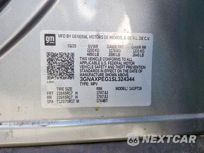 Zdjęcie 13 z 13 samochodu: 2025 CHEVROLET EQUINOX LT VIN:3GNAXPEG1SL324344 - miniatura
