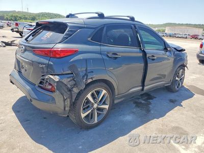 Trzecie zdjęcie samochodu z tyłu: 2020 HYUNDAI KONA LIMITED VIN:KM8K33A54LU407775 - miniatura