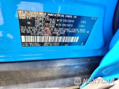 Zdjęcie 13 z 13 samochodu: 2019 TOYOTA RAV4 ADVENTURE VIN:2T3J1RFV0KW018537 - miniatura