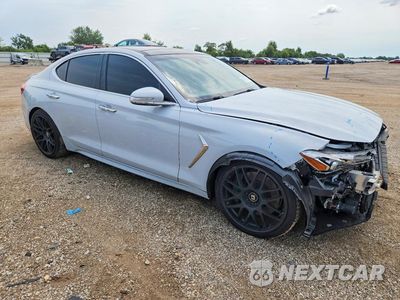 Czwarte zdjęcie samochodu z boku: 2020 GENESIS G70 3.3T VIN:KMTG54LE4LU046363 - miniatura